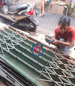 harga service folding gate termurah jakarta