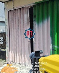 cat pintu folding gate murah jakarta selatan utara barat timur pusat