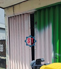 biaya cat pintu folding gate murah jakarta