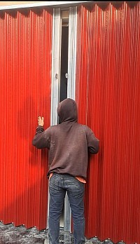 ahli pasang folding gate baru murah