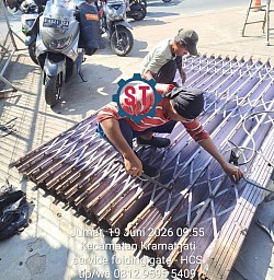 Harga service folding gate termurah jakarta